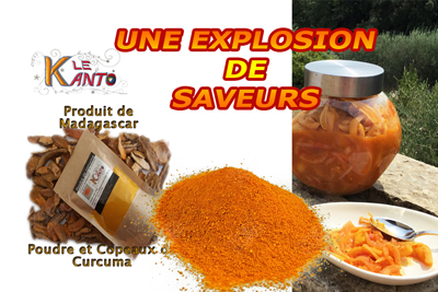 Le curcuma et citron confit
