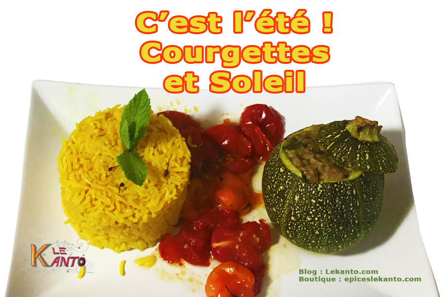 Courgette farcie Piment de Cayenne