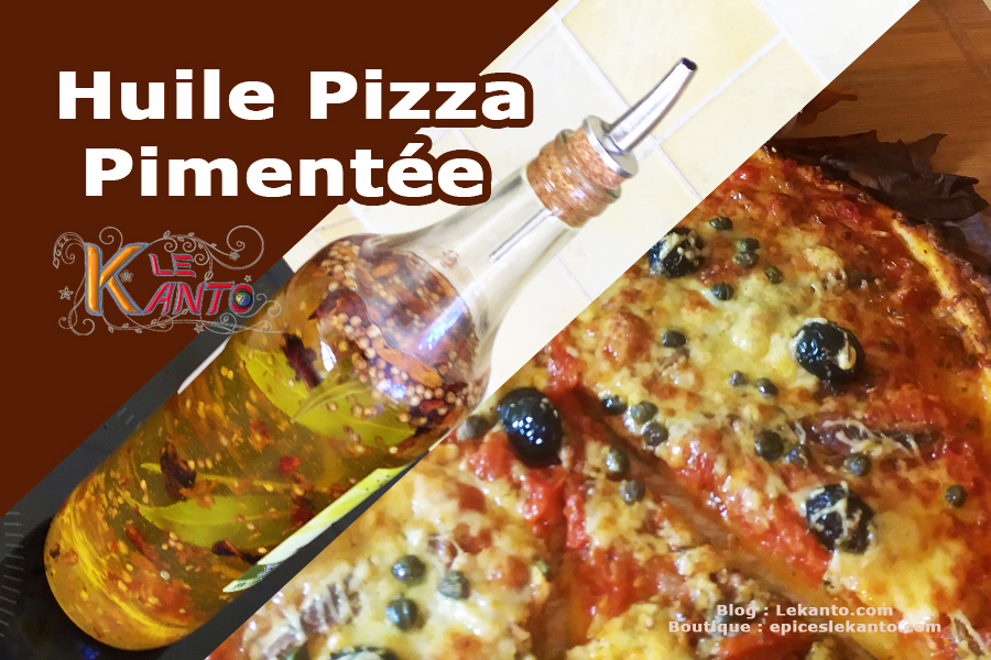 Huile pimentée pour pizza Piment oiseau ou pili-pili