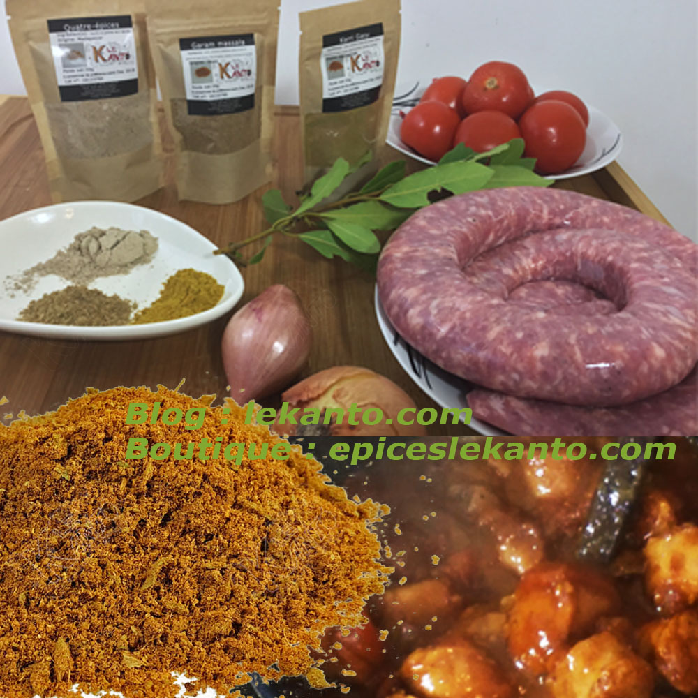 Voir comment faire le Rougail Saucisse