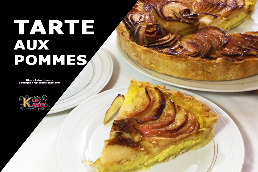 Recette de la tarte aux pommes Thé vert à la réglisse