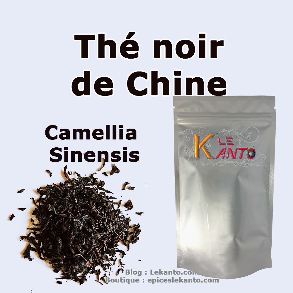 Thé noir de Chine, Camellia Sinensis 30g - 70g - 250g - Epiceslekanto
