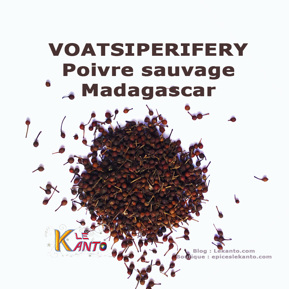 Voatsiperifery Poivre sauvage de Madagascar 50 gr - Epiceslekanto