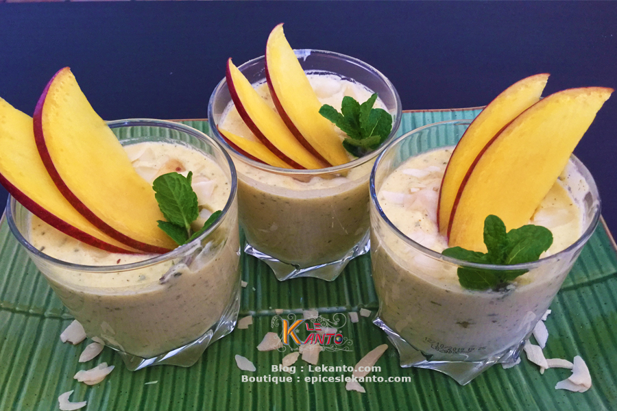 Crème de mangue à la vanille Crème de mangue