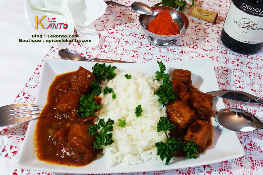 Recette de Rougail saucisse Épices des îles