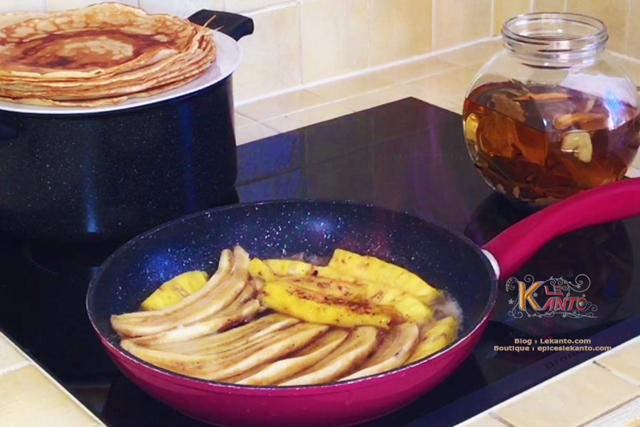 Bananes flambées parfumées à la cannelle Cannelle moulue