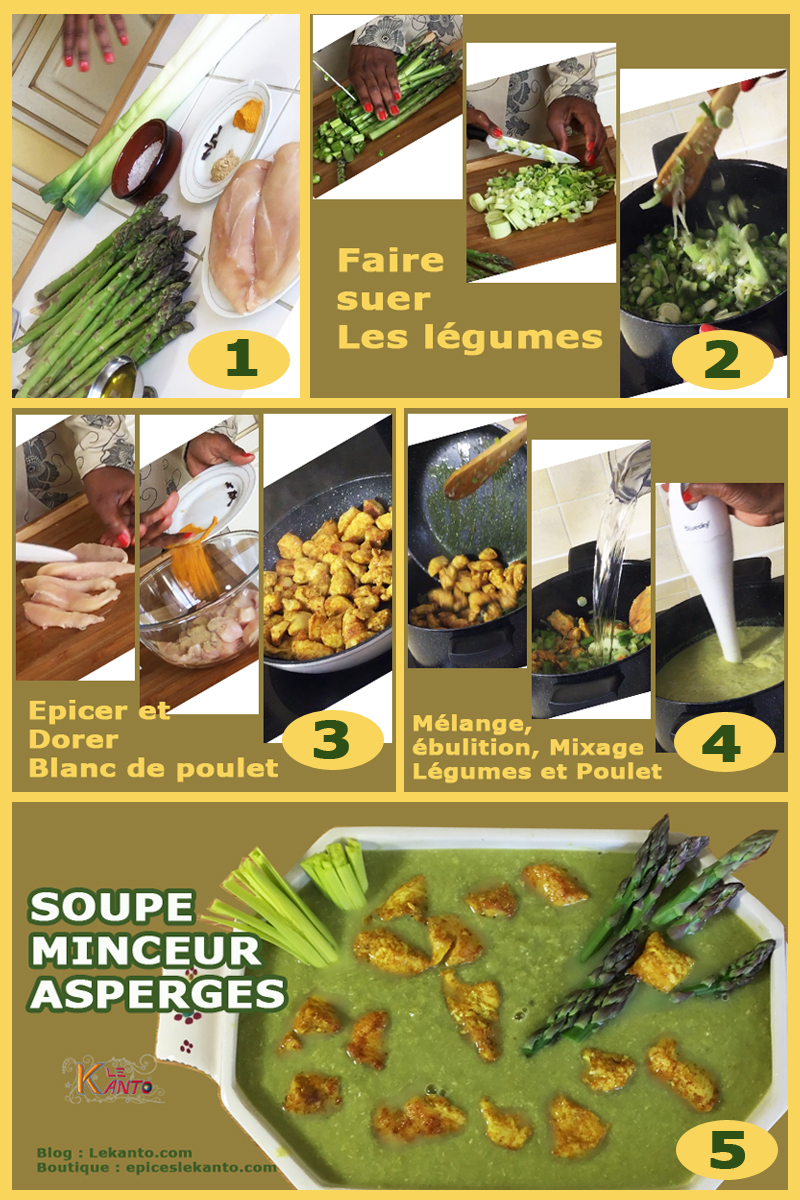 Soupe minceur aux épices