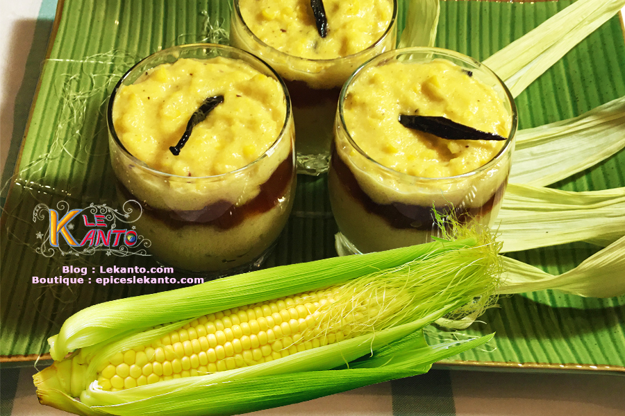 Recette de maïs frais au coco Maïs frais au coco