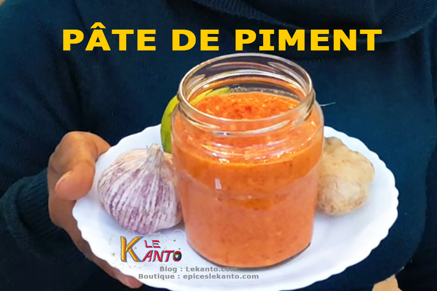 Recette de la meilleure pâte de piment Pâte de piment