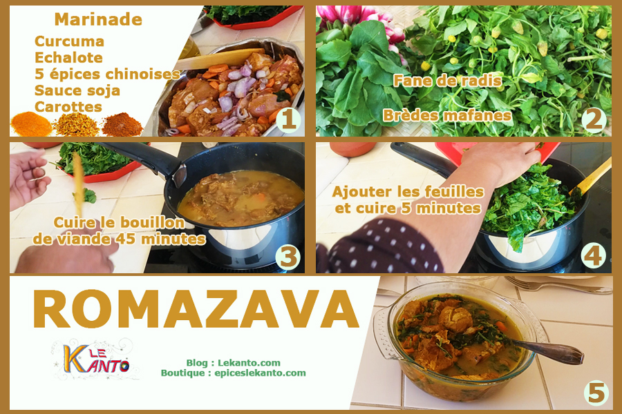 Une spécialité malgache épices pour romazava